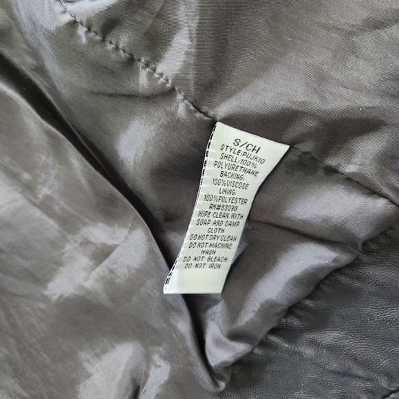 Womens leather jacket - Picture 4 of 9